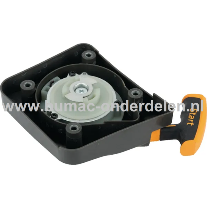 Starter Compleet voor Stiga, Castelgarden, Alpina, Mountfield Bladblazers, Blowers, Bladvegers Handstarter BL980R, MBP750, SBP375, XBP75, onderdeel, BL 980 R, MBP 750, SBP 375, XBP 75