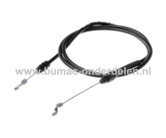 Motorremkabel voor MTD, YardMan, CubCadet, Wolf Gazonmaaiers, Grasmaaiers, Loopmaaiers, Duwmaaiers Bedieningskabel, Motorrem Kabel A 460 ASPHW, A 460 ASPHWIS, A 530 ASPHWIS, Expert 46 B SP, Expert 46 BA V HW, Expert 53 BA V HW, LM3 CR46s, LM3 CR53s, LM3 C