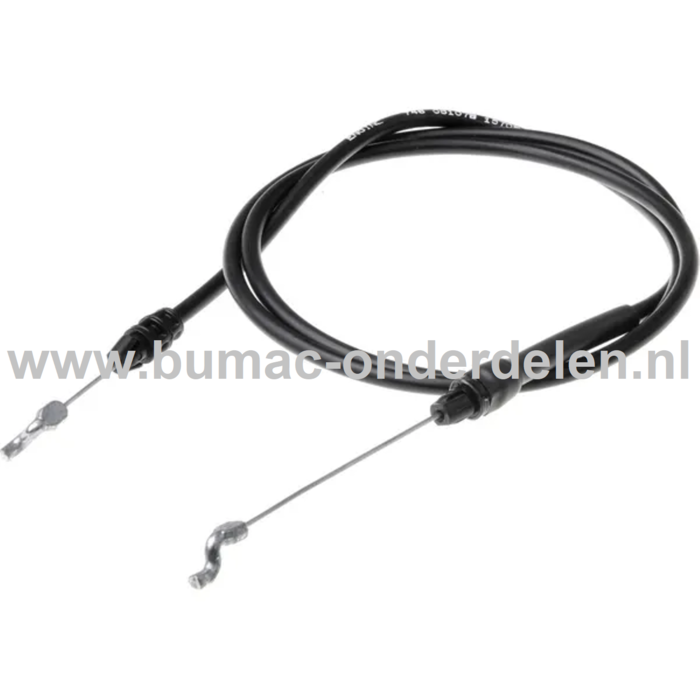 Motorremkabel voor MTD, YardMan, CubCadet, Wolf Gazonmaaiers, Grasmaaiers, Loopmaaiers, Duwmaaiers Bedieningskabel, Motorrem Kabel A 460 ASPHW, A 460 ASPHWIS, A 530 ASPHWIS, Expert 46 B SP, Expert 46 BA V HW, Expert 53 BA V HW, LM3 CR46s, LM3 CR53s, LM3 C