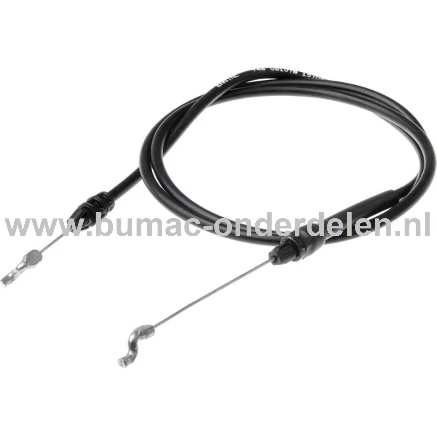 Motorremkabel voor MTD, YardMan, CubCadet, Wolf Gazonmaaiers, Grasmaaiers, Loopmaaiers, Duwmaaiers Bedieningskabel, Motorrem Kabel A 460 ASPHW, A 460 ASPHWIS, A 530 ASPHWIS, Expert 46 B SP, Expert 46 BA V HW, Expert 53 BA V HW, LM3 CR46s, LM3 CR53s, LM3 C