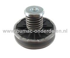 Poelie op Tandwielkast - Aandrijfbak voor Stiga, Castelgarden, Alpina, Mountfield Gazonmaaiers, Grasmaaiers, Aandrijfpoelie, Pouley, Poulie 460 PD, 464 PD, 481 PD 4S AVS, 4820 PD BW EL 4S, 483 R/ES, 483R, 483R/ES, 510 PD 4S BW INOX, 510HSPV160, 512 PD 4S