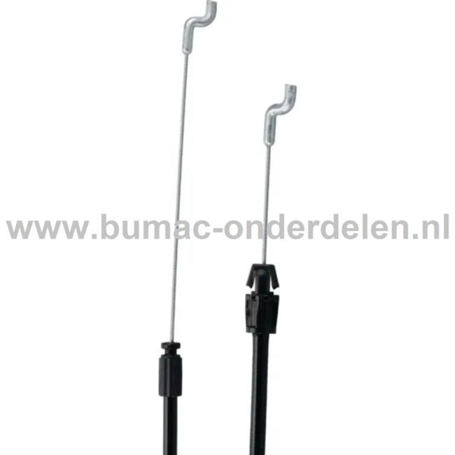 Motorremkabel voor Stiga, Castelgarden, Alpina, Mountfield Gazonmaaiers, Grasmaaiers met HONDA Motor Bedieningskabel, Motorstopkabel 51TBS500E, AL6 48 SBE, AL6 53 SBEQ, AL6 53 SBQ, BG4553TRH, BL 530 VSBQ, BTR 55TBVE, CG 524 TRB, CG 524 TRH, COLLECTOR 53 S