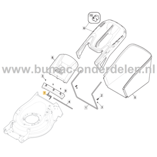 Veer voor Achterklep Stiga, Castelgarden, Alpina, Mountfield Gazonmaaiers, Grasmaaiers, 3E/E-FLOR, 46-475 IS, 480BSP550, 480BSPE675IS, 51-145H, 51-170H, 530BSP675, AL4 46, AL4 51 SHQ, AL5 4148 Li Kit, AL5 46 SHQ, AL5 4648 S Li Kit, AL5 51 SAQ, AL5 51 SQ,