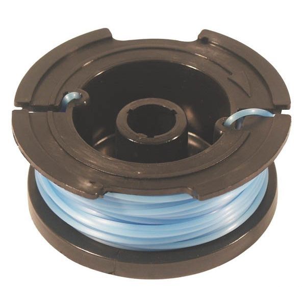 Spoel met Maaidraad voor Black en Decker Trimmer, Onderdeel voor Elektrische Strimmer, Nylon Maaidraad 1,6 mm, Strimmer, Onkruid Trimmer, Graskant snijder, Draadspoelen, Spoeldraad, Grastrimmer