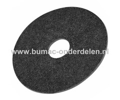 Fiberring voor Bevestigen van Maaimes voor Husqvarna, Jonsered, Partner, McCulloch, Zenoah Gazonmaaiers, Grasmaaiers, Sluitring, Fiberschijf, Klemplaat LB 248S, LB 253S, LB348 SI, LB348 V Classic, LB448 S, LB548 Se, LB553 S, LB553 Se, LC247, LC247 S, LC24