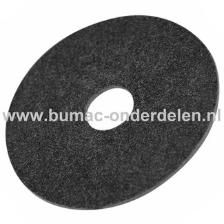 Fiberring voor Bevestigen van Maaimes voor Husqvarna, Jonsered, Partner, McCulloch, Zenoah Gazonmaaiers, Grasmaaiers, Sluitring, Fiberschijf, Klemplaat LB 248S, LB 253S, LB348 SI, LB348 V Classic, LB448 S, LB548 Se, LB553 S, LB553 Se, LC247, LC247 S, LC24