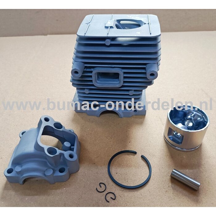 Cilinder set Ø 40 mm voor Stihl 019, 019T, MS190, MS190T Kettingzaag - Motorzaag Cilinderset Compleet met Zuiger, Zuigerveer, Pistonpen en Borgclips voor STIHL 019, 019 T, MS 190, MS 190 T Kettingzagen, Motorzagen, Cylinderset, onderdelen