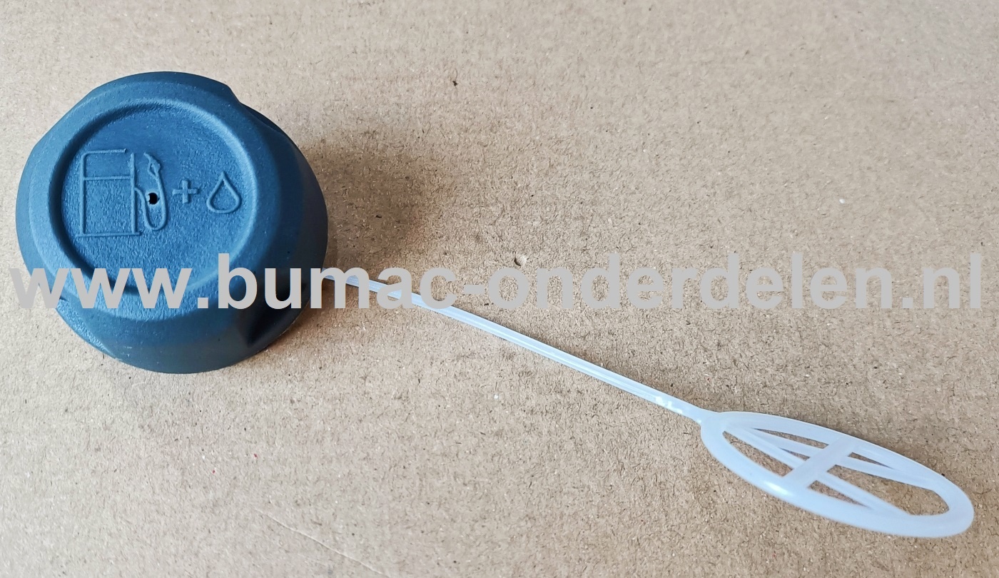 Brandstofdop voor Alpina, Stiga, Castelgarden, Mountfield,  ABR26J, ABR26JD, ABR32, ABR32D, ABR42, ABR42D, ABR52, ABR52D, AMT26, ATR26, B26J, B26D, B32, B32D, B42, B42D, B52, B52D, BGEP2525, CB126J, CB132, CB142, CB153D, CB153F, EP25COMBI, 26CP, 329G, 420