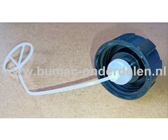 Benzinedop voor Stiga, Castelgarden, Alpina en Mountfield Bladblazer en Bosmaaier - Strimmer BJ325, BJ325D,BJ335, BJ335D, SBL260H, XBL260H, MBL260H, BL260H Tankdop, Brandstofdop, onderdeel