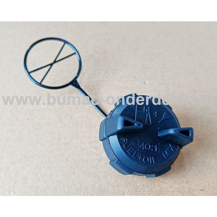 SP350 - SP350Q - SP352 - SP400 - SP400Q - XC35 - XC40 - XC350 - XC350Q - XC400 - MC3514 - MC3514Q - A350 - A350Q - P352 - A400, Benzinedop Stiga - Castelgarden - Mountfield - Alpina, Brandstofdop voor Motorzaag, Kettingzaag, Brandstof Dop, Benzinedop, Cas