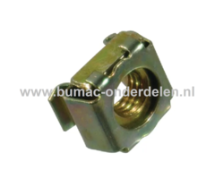 Kooimoer M8 voor Stiga, Castelgarden, Alpina, Mountfield Zitmaaiers, Tuintrekkers, Tuintractoren Moer voor bevestiging Grasbuis 1335 M, 1430M, 1435E, 1436H, 1438M, 1438M SD, 1440H, 1440M, 15 5/102 H, 1538H, 1538M-SD, 1540H, 1636M, 1643H-SD Twin, 1736H Twi