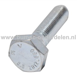 Mesbout 3/8-24 mm voor Husqvarna, Jonsered, Partner, McCulloch Grasmaaier, Mes Bout FL46C, Q5051SDW, QS40S, QS5145HW, QS5160HW, QUICKSILVER 40S, 4546SDH, 46SD, 5145HW, QUICK, P53-875 CMDW-R, P6046, 3/8x24 mm UNF, onderdeel