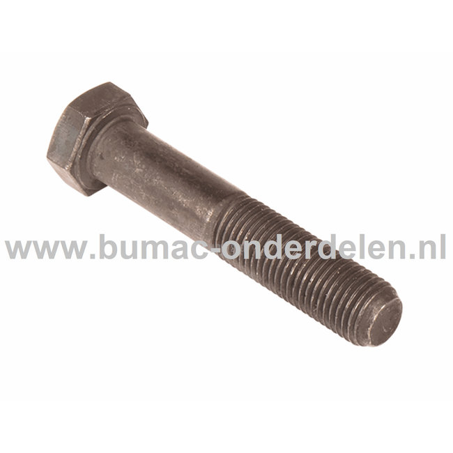 Mesbout 3/8 x 50 mm voor Husqvarna, Jonsered, Partner, McCulloch Grasmaaier Mes Bout LB448S, LB548Se, LC448Se, LC451V, WB48S, WB48SE,  WC48SE, Champion, Cobra S, Cobra SE, Comet S, Comet SE, Comet SH, Excellent, Excellent H, Excellent S, Excellent SH, Pro