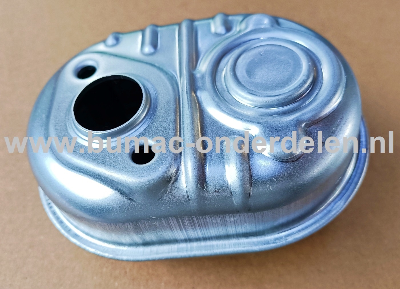 Uitlaat voor Honda GC160 - GC190 - GCV160 - GCV190 - GSV190 - HRR216 en HRX217 op Grasmaaier, Kart, Kruiwagen, Hoogwerker Honda Demper