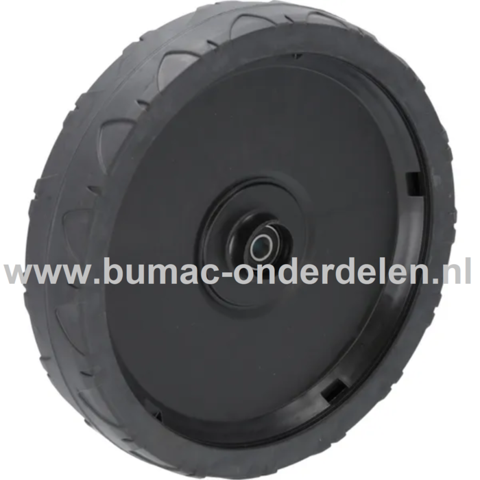 Achterwiel Ø 280 mm voor Stiga, Castelgarden, Alpina, Mountfield Gazonmaaiers, Grasmaaiers, Loopmaaiers, Duwmaaiers Aandrijfwiel 534 WSQ-B, 534 WSQE-B, A 53 HGRM 4X1, A 53HGRM 4X1, AL5 46 SE, AL5 46 SHQ, AL5 4648 Li Kit, AL8 53 SHQ, ALIZE, AP 50 TH, BA 55