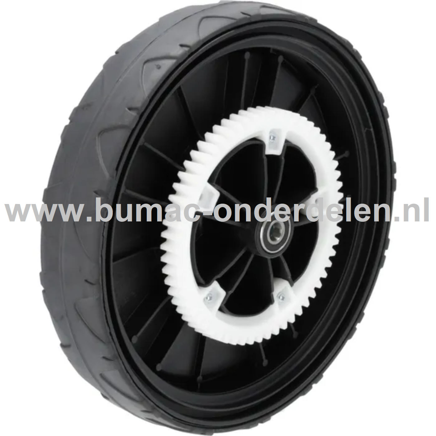 Achterwiel Ø 280 mm voor Stiga, Castelgarden, Alpina, Mountfield Gazonmaaiers, Grasmaaiers, Loopmaaiers, Duwmaaiers Aandrijfwiel 534 WSQ-B, 534 WSQE-B, A 53 HGRM 4X1, A 53HGRM 4X1, AL5 46 SE, AL5 46 SHQ, AL5 4648 Li Kit, AL8 53 SHQ, ALIZE, AP 50 TH, BA 55