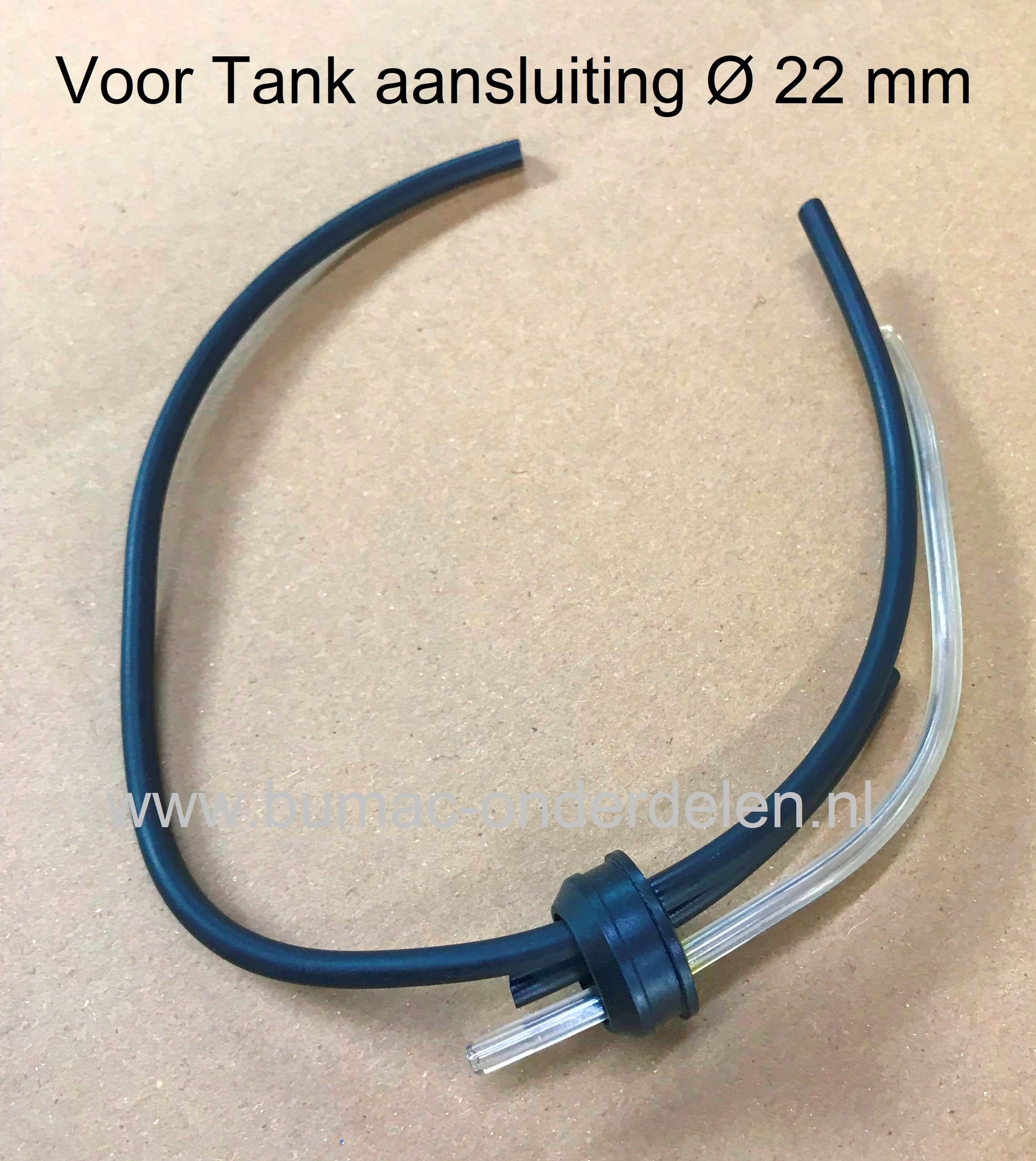 Benzineslang met Doorvoerrubber en Benzinefilterilter voor Stiga, Castelgarden, Alpina, Mountfield Bladblazers, Blowers, Bladvegers Brandstofslang met Doorvoer rubber BL980R, MBP750, SBP375, XBP75, onderdelen, BL980R, MBP750, SBP375, XBP75