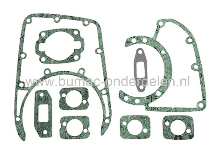 Pakkingset voor Stihl 041 - FS20 - FS410 Kettingzaag, Bosmaaier, Trimmer, Stihl Pakkingen Set voor 2-Takt Motoren, Afdichtset, Dichtingsset Stihl 041AV, 041FB, 041G, FS20, FS410 Motorzaag, Bermmaaier, Strimmer, Diverse Afdichtingen, onderdelen
