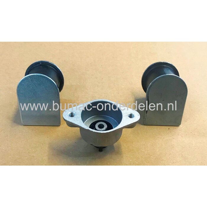 Trillingdemper set voor Stiga, Castelgarden, Alpina, Mountfield Bladblazers, Blowers, Bladvegers Ophangrubbers, Trillingsdempers BL980R, MBP750, SBP375, XBP75, onderdeel, BL 980 R, MBP 750, SBP 375, XBP 75