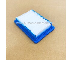 Luchtfilter voor Stiga, Castelgarden, Mountfield, Alpina  ABR35, ABR45, ABR55, BC740, BC750, BC760, MB35, MB45, MB55, MS2700, MS3300, OM200MS, OM230MS, SBC636, SBC646, SBC656 op Bosmaaiers - Trimmers - Motorzeis