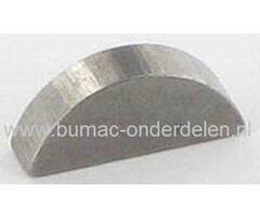 Spie  15x4x6,5 mm voor Husqvarna, Jonsered, Partner, McCulloch Gazonmaaiers, Grasmaaiers FL46C, LAWNCHIEF 400, LAWNCHIEF 400PD, QUICKSILVER 46S, QUICKSILVER 46SD, XL500, GD 46 V, GD 46 VD, GD 51 VDA, GT500, GX560, HVT 52, HVT52, LC146 S, LC146 SPE, R 147