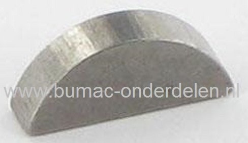 Spie 15x4x6,5 mm voor Husqvarna, Jonsered, Partner, McCulloch Gazonmaaiers, Grasmaaiers FL46C, LAWNCHIEF 400, LAWNCHIEF 400PD, QUICKSILVER 46S, QUICKSILVER 46SD, XL500, GD 46 V, GD 46 VD, GD 51 VDA, GT500, GX560, HVT 52, HVT52, LC146 S, LC146 SPE, R 147 S