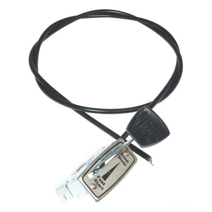 Gaskabel Universeel 180 Cm Omkeerbaar voor Grasmaaiers, Trilplaten, Sleuvenstampers, Wolf, MTD, Husqvarna, Alko, Viking, CastelGarden, Brill, Stiga, Honda, Murray, Toro Grasmaaiers, Gashendel