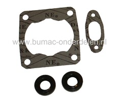 Pakkingset STIHL FR450 - FR480 - FS400 - FS450 - FS480, Ruggedragen Bosmaaier - Bermmaaier - Trimmer - Strimmer Dichting set