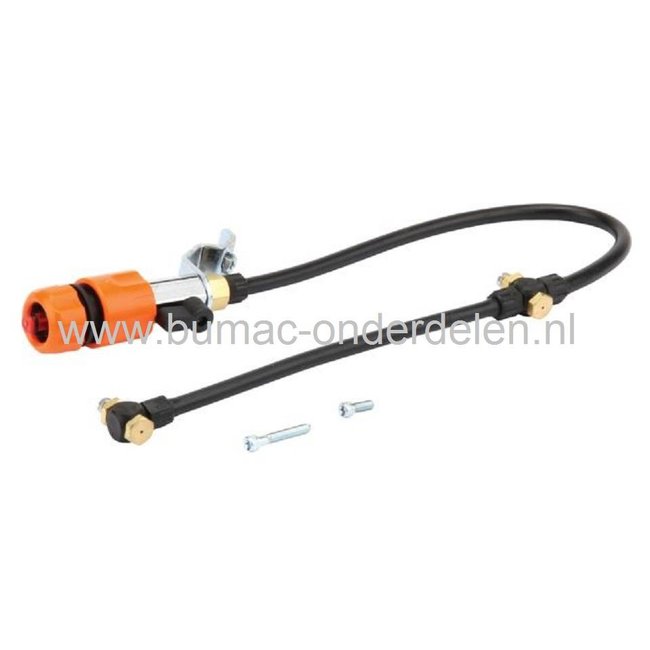 Slangset voor Stihl TS350, TS360, TS400, TS420 en TS460 Bandenzaag - Motorslijper - Doorslijper - Doorslijpmachine, Stihl Aanbouw Set Wateraansluiting Stenenzaag, onderdeel