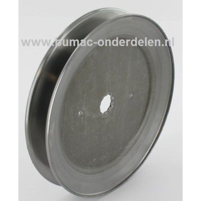 VSnaar Poelie voor aandrijving van de Messen voor Zitmaaier - Trekker van Husqvarna - Wizard - Jonsered - Partner - Mcculloch - Alpina - Yardpro - Lazer - Craftsman - AYP M155107HRB, M165107HRB, M185107HRB, M200107HRB, CTH150, CTH150 TWIN, CTH150 XP, CTH1