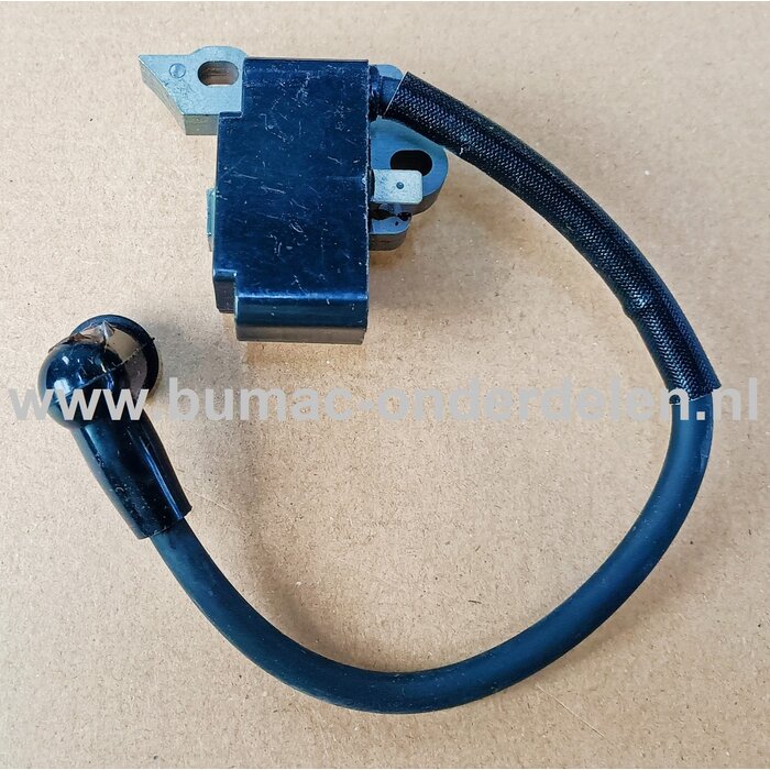 Ontstekingsspoel voor Husqvarna, Jonsered, Partner, Mc Culloch Kettingzaag, 2035, CS2137, 370, 371, 390, 420, 440, 351, Mac Cat 338,  Mac Cat 438, Bobine, Elektronische Ontsteking, Motorzaag