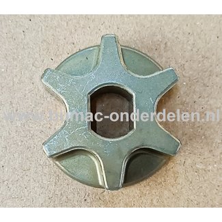 Aandrijftandwiel 3/8" - 6 Tands voor Stihl Kettingzagen, Motorzagen Aandrijf Tandwiel, Kettingtandwiel MSE 170 C-Q, MSE 190 onderdeel