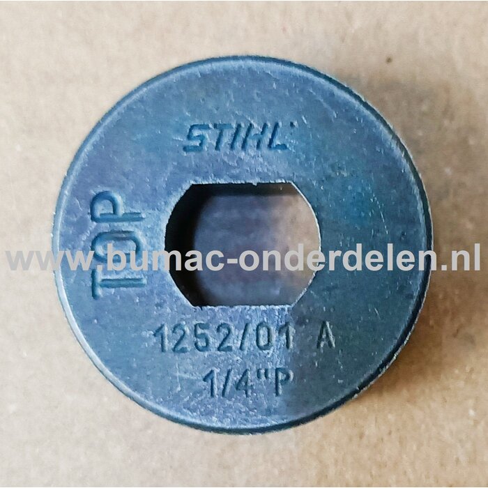 Aandrijftandwiel 1/4" - 7 Tands voor Stihl Elektrische Kettingzagen, Motorzagen Aandrijf Tandwiel, Kettingtandwiel MSA 120 C, MSA 160 T, onderdeel