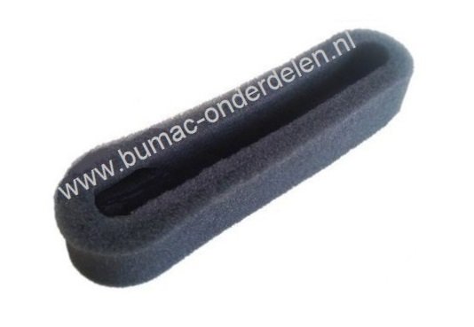 Luchtfilter voor Husqvarna 226RJ, Jonsered GC2043, GC2053 bosmaaier, trimmer,  schuimfilter, sponsfilter, 226 RJ,  GC 2043, GC 2053, 84x20x18mm