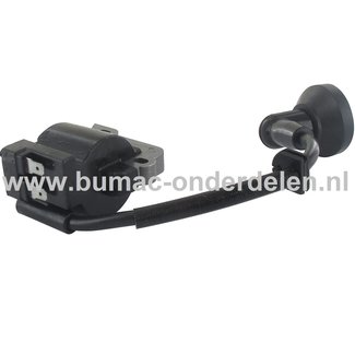 Ontstekingspoel voor Komatsu Zenoah Bosmaaiers, Trimmers, Motorzeisen Bobine, Ontsteking G 22 L, G 23 L, G 26 L, BC 2600, BC 2610, NK 254, onderdeel