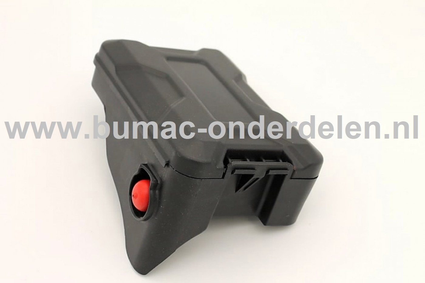 Luchtfilterhuis met Primer voor Scheppach Gazonmaaiers, Grasmaaiers, Loopmaaiers Filterbehuizing, Luchtfilterbescherming MS161-46, TT161-46, MS225-53E, MS225-53, MP140-46, MS196-51, MS196-51E, onderdeel