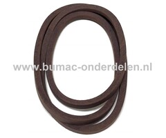 V-Snaar Mesaandrijving voor MTD, Yardman, CubCadet, Gutbrod Zitmaaiers, Tuintrekkers Aandrijfsnaar, Maaidek Inschakeling HG6160, X604G, onderdeel