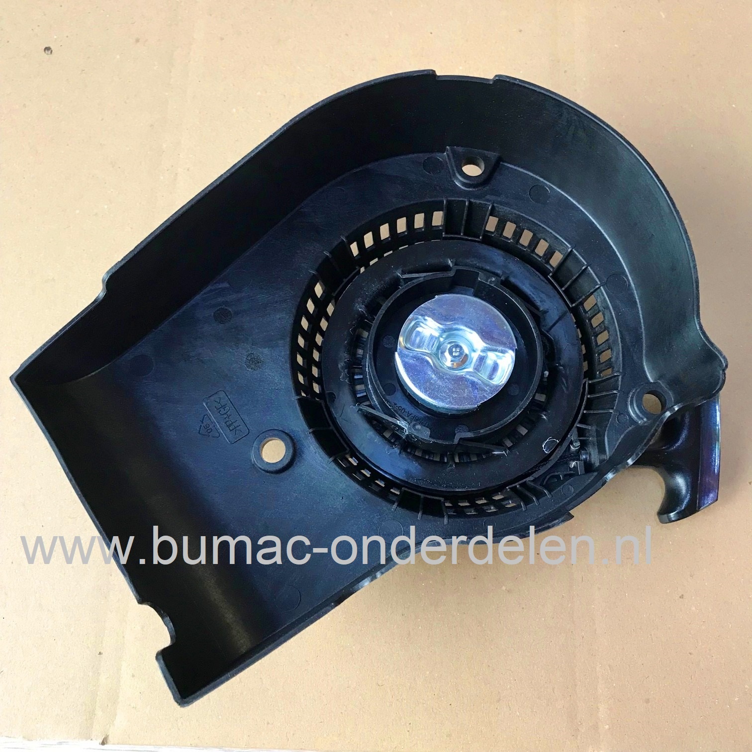 Handstarter voor Daye DG350 Motor op Grasmaaiers, Veegmachines, Starterkap DG 350, onderdeel, starter kap met 2 stalen startpallen, onderdeel