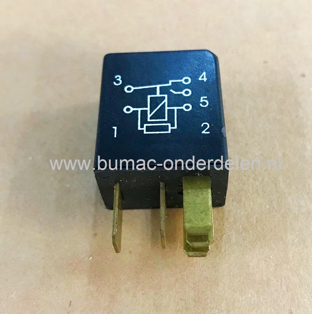 Relais voor MTD - YardMan - White - Wolf - Cub Cadet - Gutbrod Zitmaaiers - Frontmaaiers - Sneeuwploegen