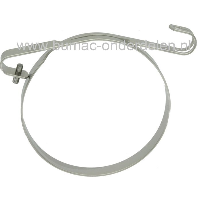 Remband voor Husqvarna, Jonsered, Mcculoch, Zenoah kettingzaag, 130,135 E TRIOBRAKE, 135 ii, Mark II, 140 E, 435 II, eII, 440 E, 440 II, CS 2240 S II, CS 350, CS 390, CS 410, GZ 381, remveer onderdeel, CS2240 S II, CS350, CS390, CS410, GZ381