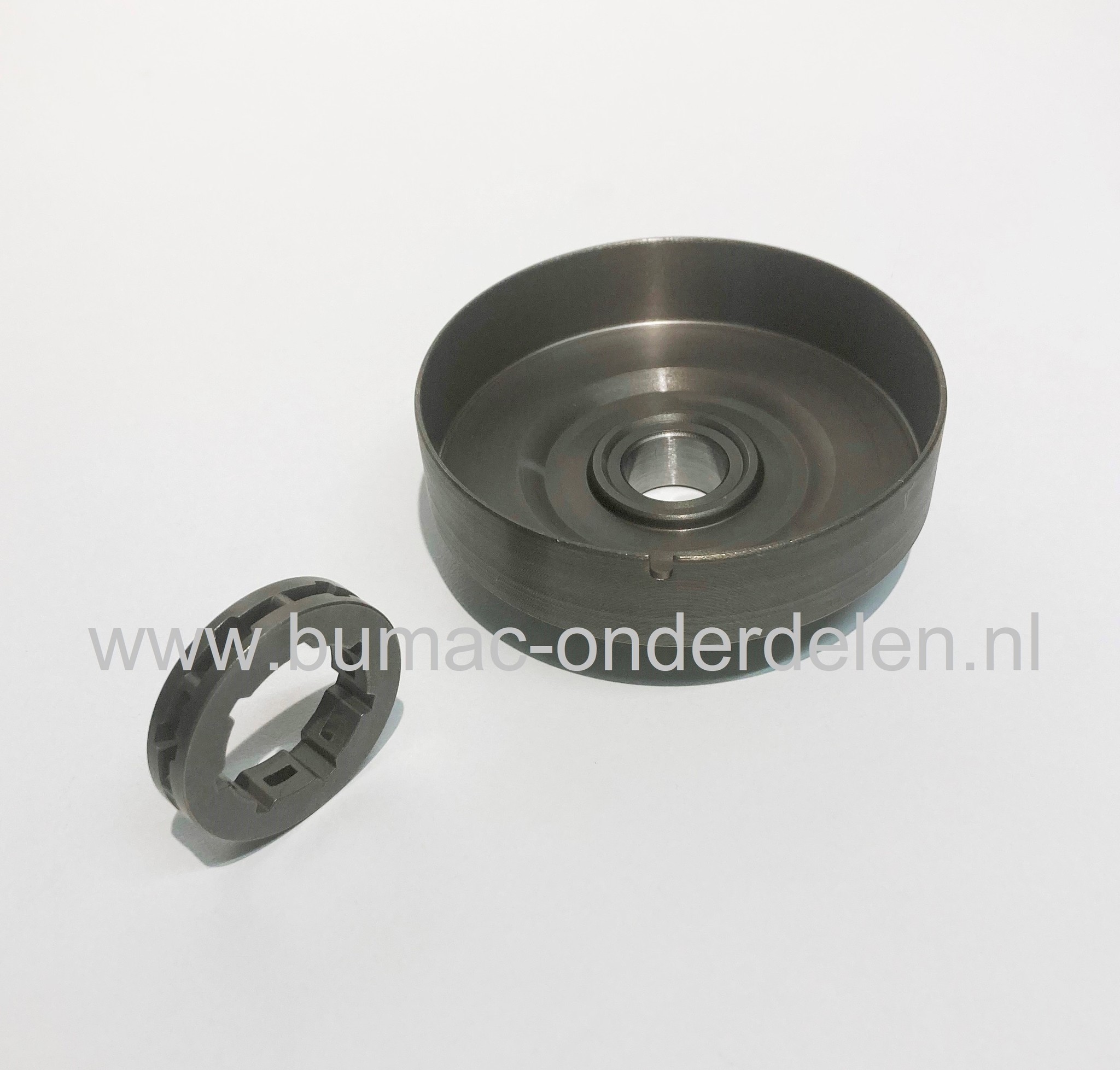 Aandrijftandwiel voor Stihl 044, 046, MS440, MS441, MS460, MS361, MS341 Kettingzaag, Koppelingstrommel met los Tandwiel 3/8 7 Tands, onderdeel, koppeling trommel