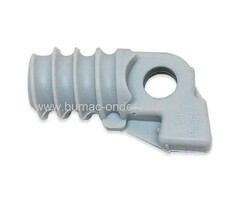 Dempveer Houder voor StihlKettingzaag MS171 - MS181 en MS211, Veer houder voor Trillingsdemper, - Anti Vibratie Rubber, Demp Veer eindstuk Stihl Kettingzaag, Motorzaag, onderdeel  MS 171, MS 181, MS 211