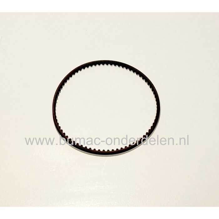 Distributieriem voor Honda GX35 motor op bosmaaier, heggenschaar, frezen, pompen en trilbalken, multiriem, getande riem, GX 35, onderdeel