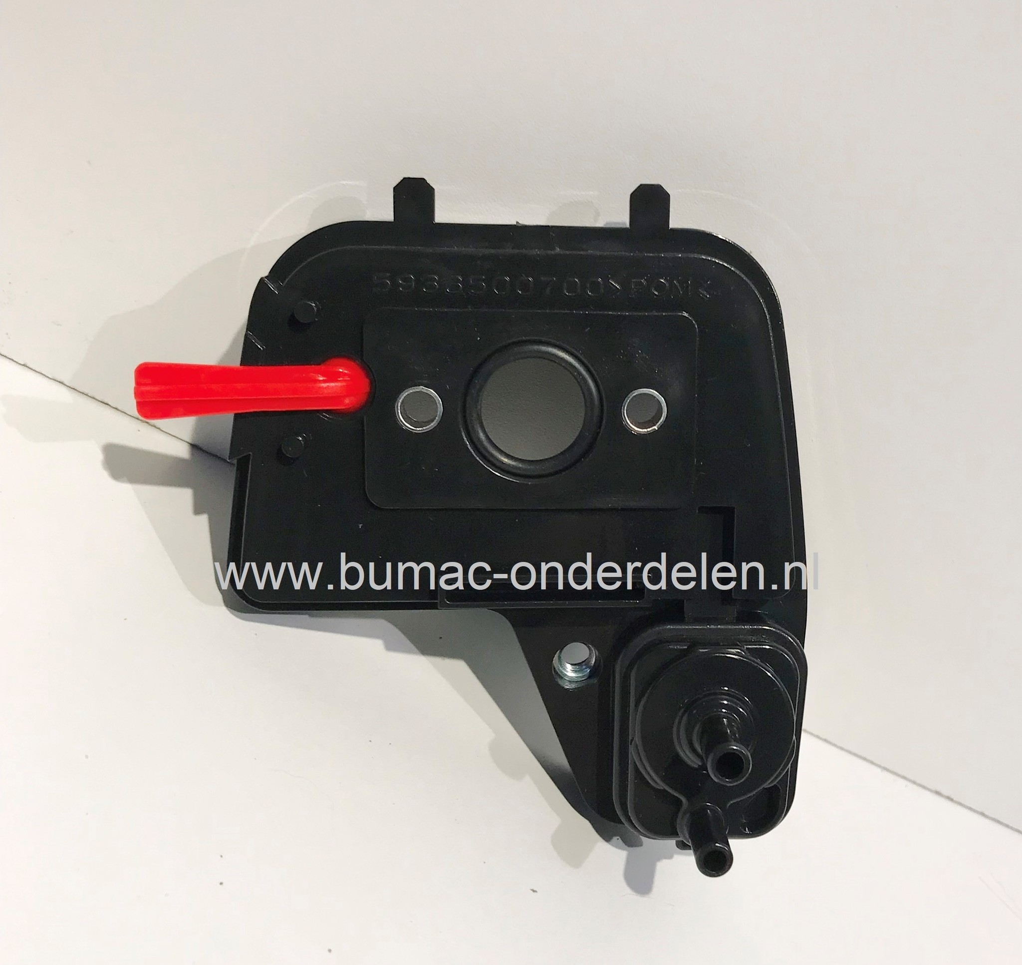 Luchtfilterhuis voor Dolmar - Makita Bosmaaier, Luchtfilterhouder voor BCX3400, HX25000, BHX2501, EBH252U, EBH253U, EBH341U, EBH341R, EPH1000, EW1050H, EW1060H, MS2454U, MS2454UE, MS3524U, MS3354U, onderdeel