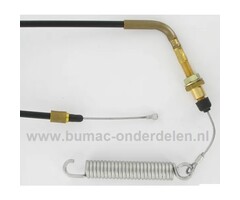 Koppelingskabel CastelGarden, Kabel voor inschakeling Maaimessen bij de Junior 92 - J92 Zitmaaiers