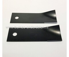 Maaimesset 160 mm per set (2 Stuks) voor Rover - Masport en Homelite Grasmaaiers voor 1 Maaimes Mestip Rover - Masport en Homelite Grasmaaiers onderdeel
