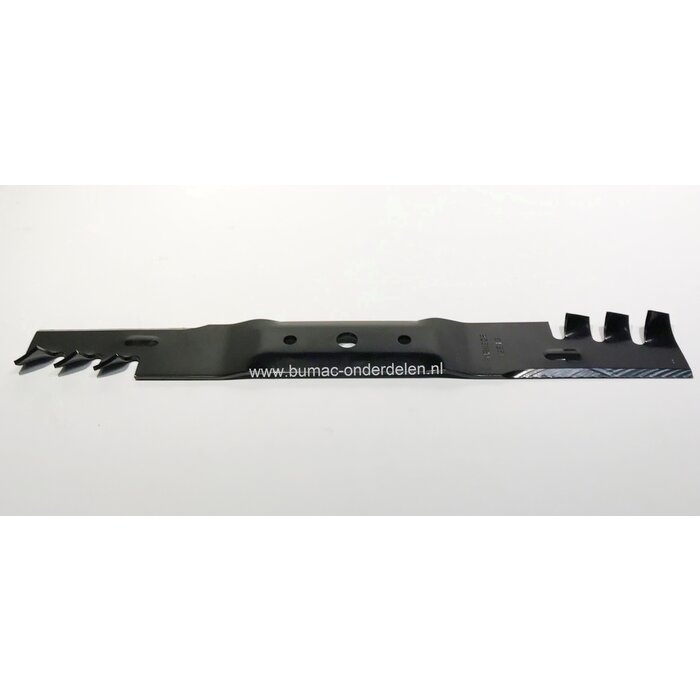 Maaimes 54,5 Cm voor Johndeere, Sabo, Sabre Zitmaaier, Maai mes oa voor L100, L105, L107, L108, L110, L111, L118, 14542GS, L17542HS Zitmaaiers met een 42 Inch Zijuitworp - Mulch maaidek, gatormes onderdeel Maaidek