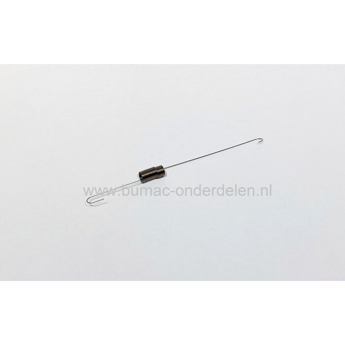 Regulateurveer voor Honda GX110 en GX120 Motor met Horizontale Krukas op Generator - Trilplaat - Tuinfrees - Waterpomp - Houtversnipperaar - Aggregaat enz, Terugstelveer, Smoorklep, onderdeel, GX 110, GX 120