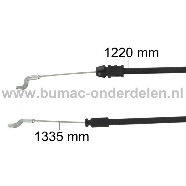 Koppelingskabel voor Stiga, Castelgarden, Alpina, Mountfield Gazonmaaiers, Grasmaaiers, Loopmaaiers, Duwmaaiers Aandrijfkabel AL5 51 VAQ, BG PRO SERIE-4H, COMBI 48 SVQ, Combi 48 SVQ H, COMBI 53 SVQ H, CP1 484 WSVQ - H, EP 464TVGI, EP 484 TVGI, EP 484TVBI,