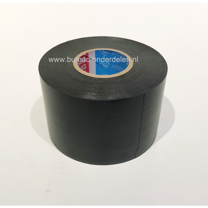 Tape Zwart 50 mm x 10 Mtr voor het isoleren, bundelen en coderen van stroomkabels, Isolatieband, Isolatie Plakband, Isolatietape, PVC tape
